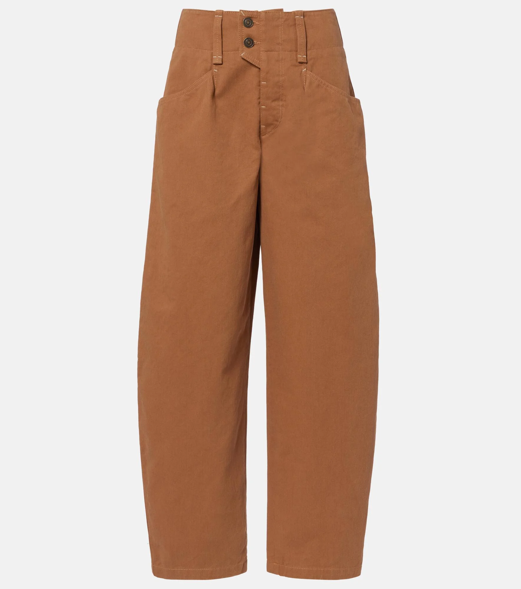 Oumaya barrel-leg jeans - 1
