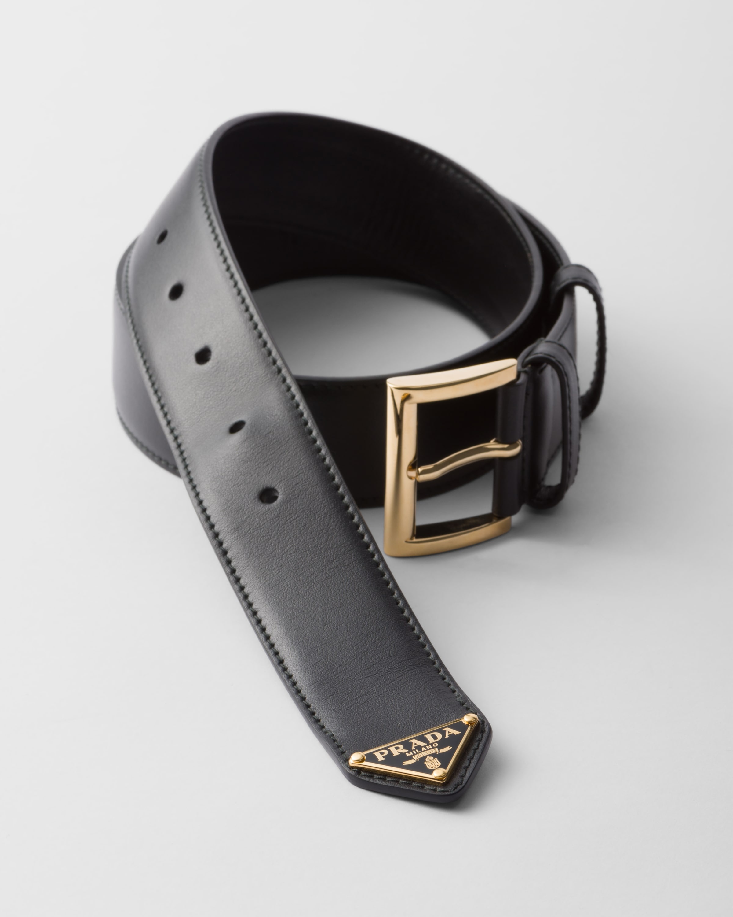 プラダ　リングベルト Prada LEATHER BELT | suitnegozi | REVERSIBLE