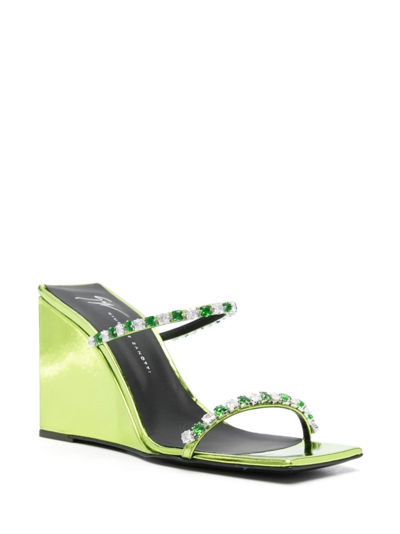 Giuseppe Zanotti Shangay 105mm leather sandals outlook