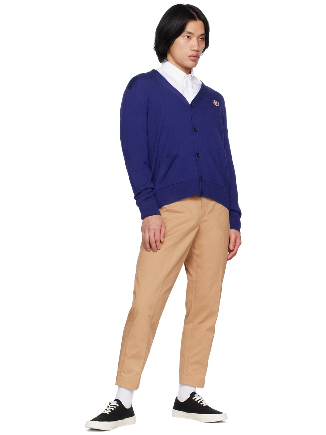 Tan Tapered Trousers - 4