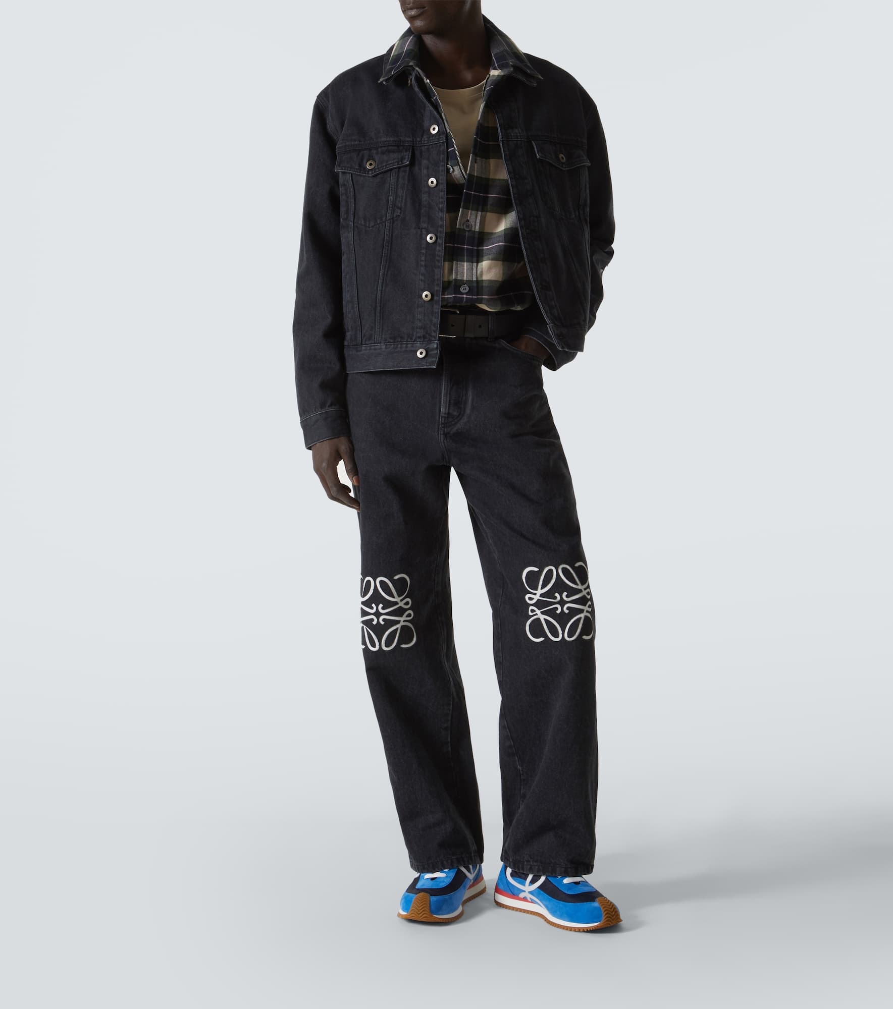 Anagram denim jacket - 2