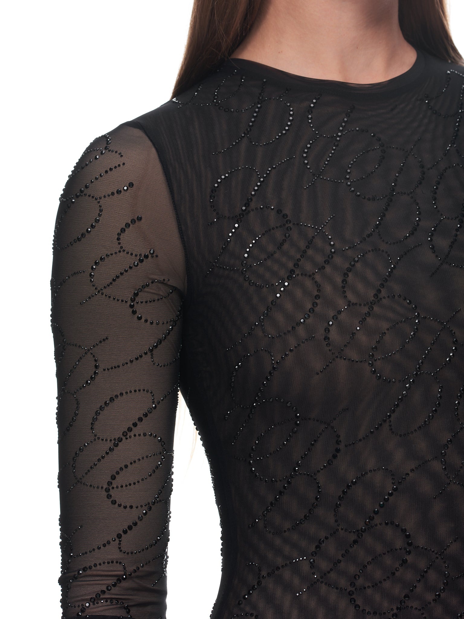 Rhinestone Catsuit - 5