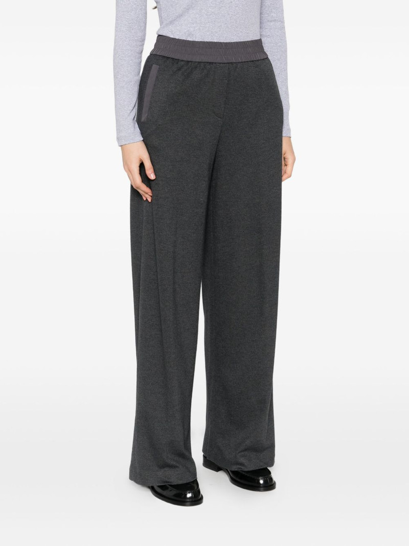 elastic-waistband trousers 3