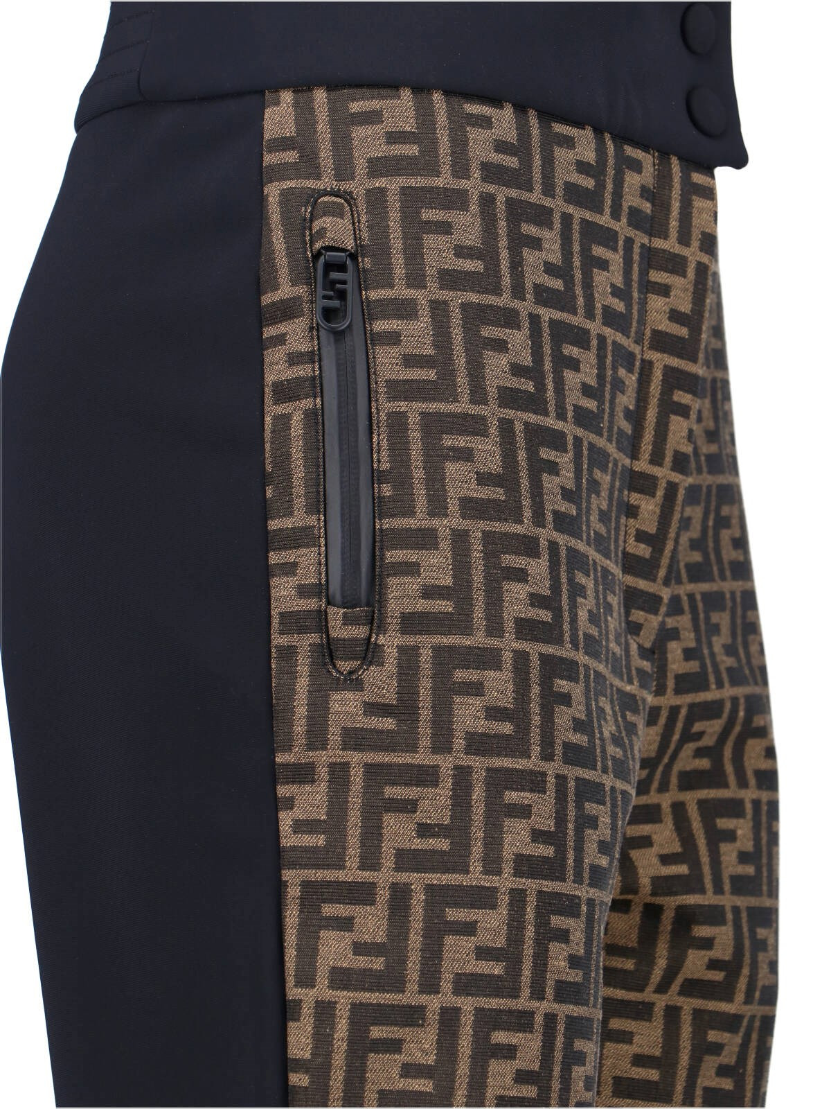 "FF" LOGO SKI PANTS - 4