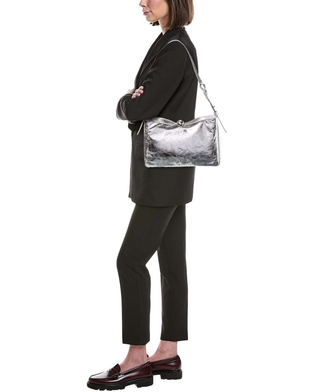 Furla Sfera Leather Shoulder Bag - 4