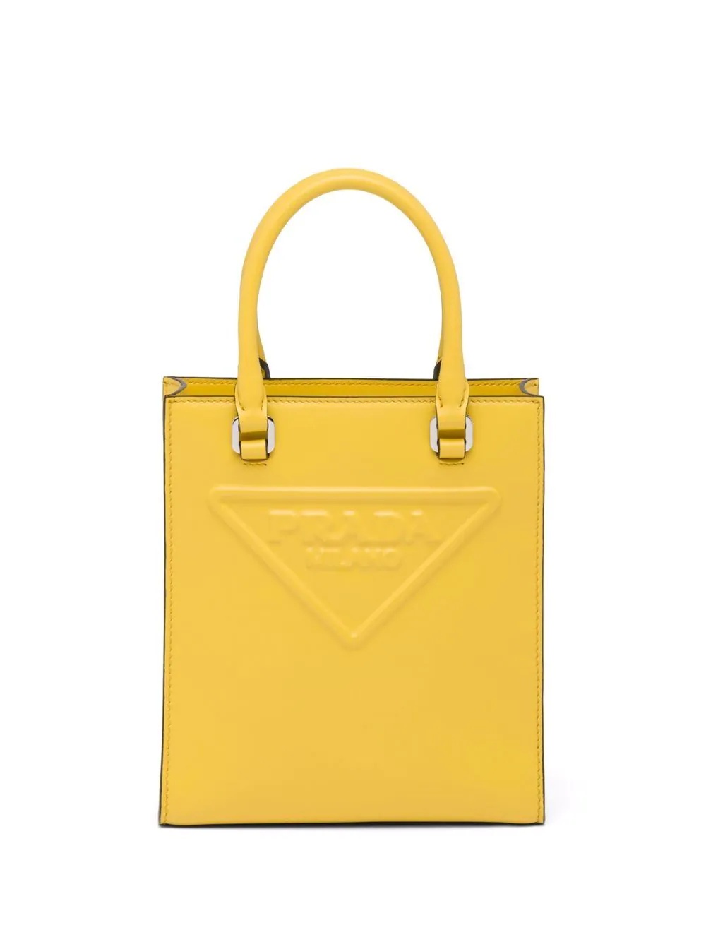 logo-embossed tote bag - 1