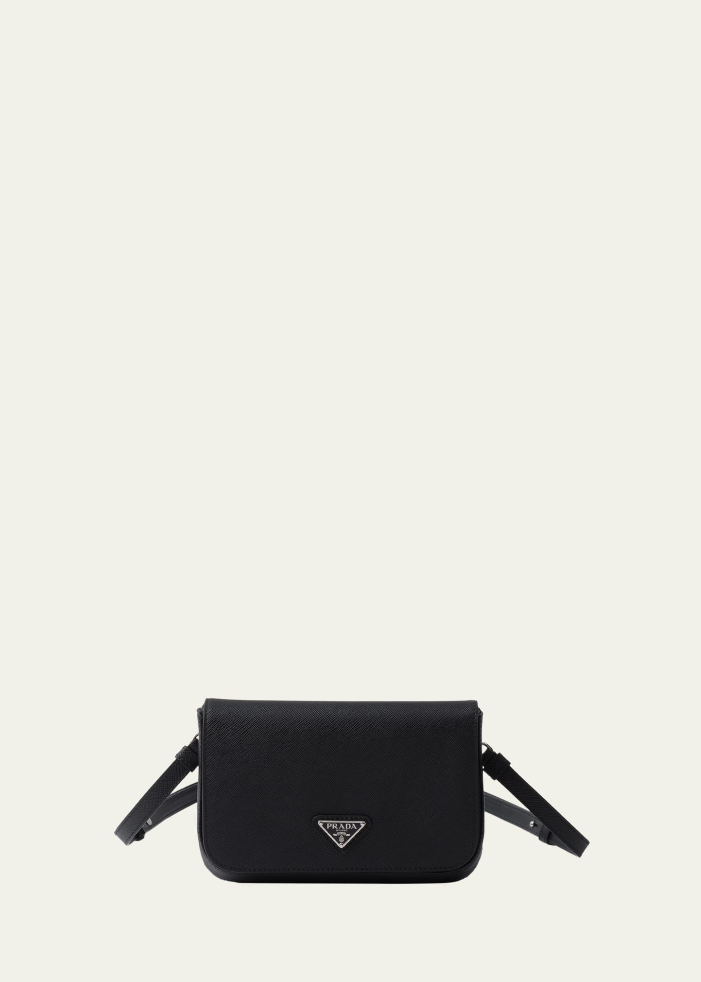 Men's Saffiano Leather Travel Crossbody Bag - 1