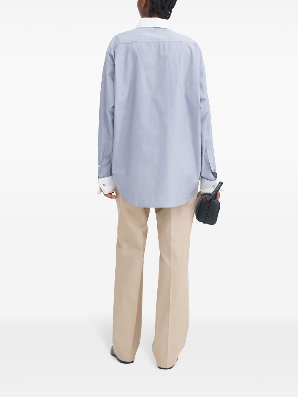 cotton tuxedo shirt - 3