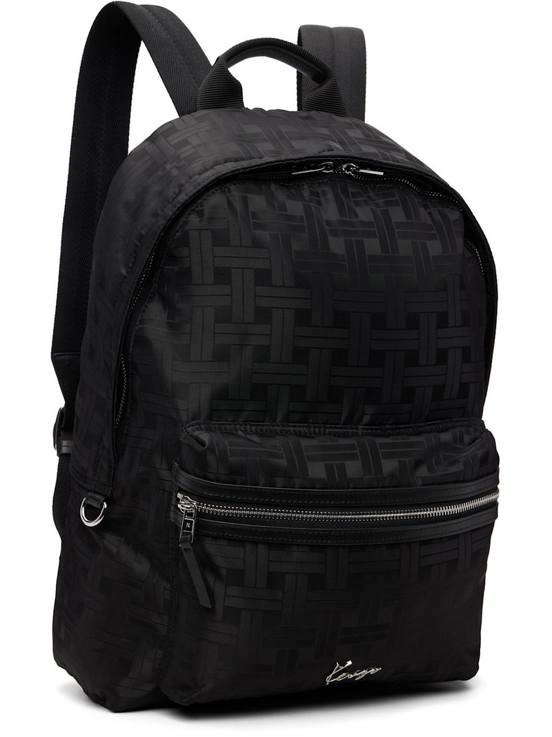 KENZO Black Kenzo Paris 'KENZO Mura' Backpack outlook