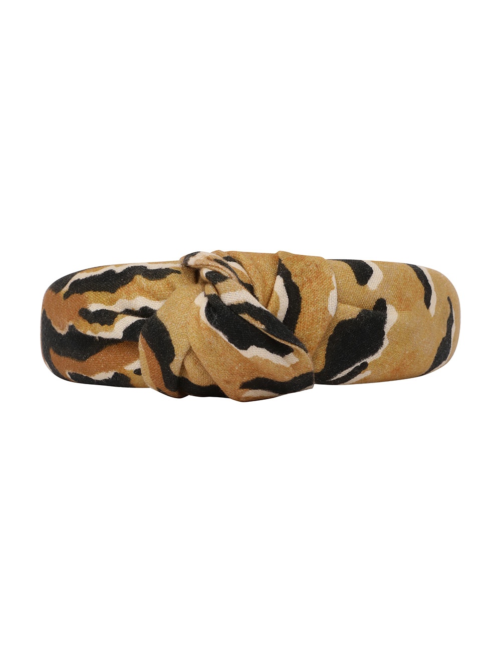 PRINTED LINEN HEADBAND - 3