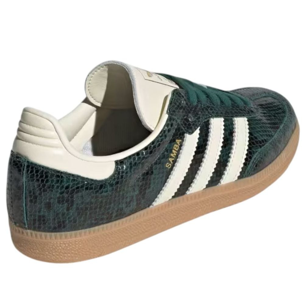 (WMNS) adidas Samba OG Faux Snakeskin 'Collegiate Green' JR8848 - 6
