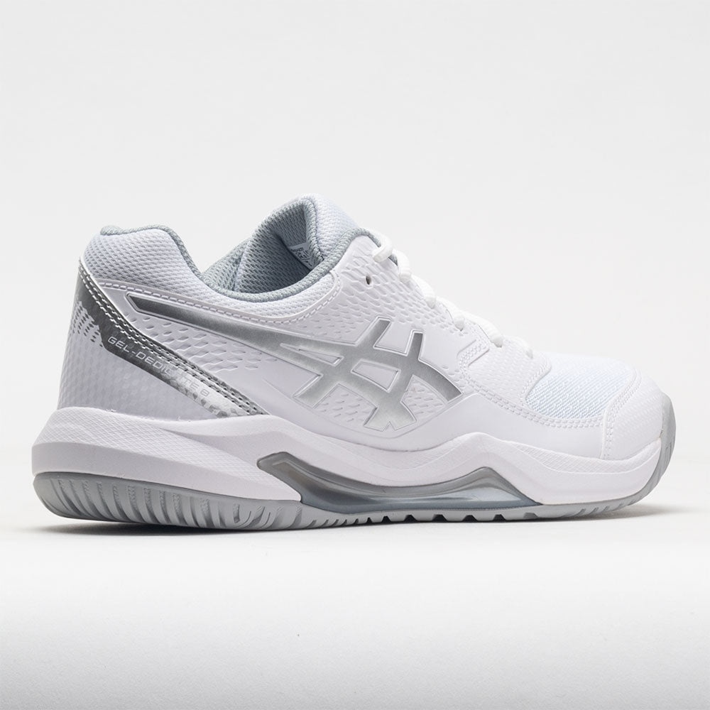 ASICS GEL-Dedicate 8 Women's White/Pure Silver - 6
