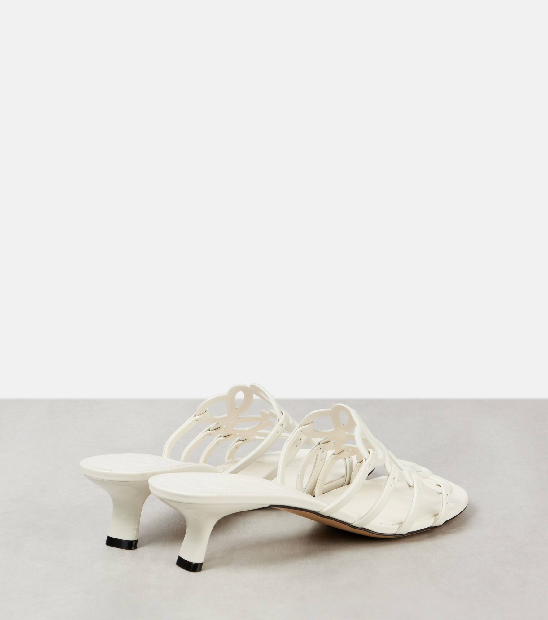 Anagram leather mules - 2