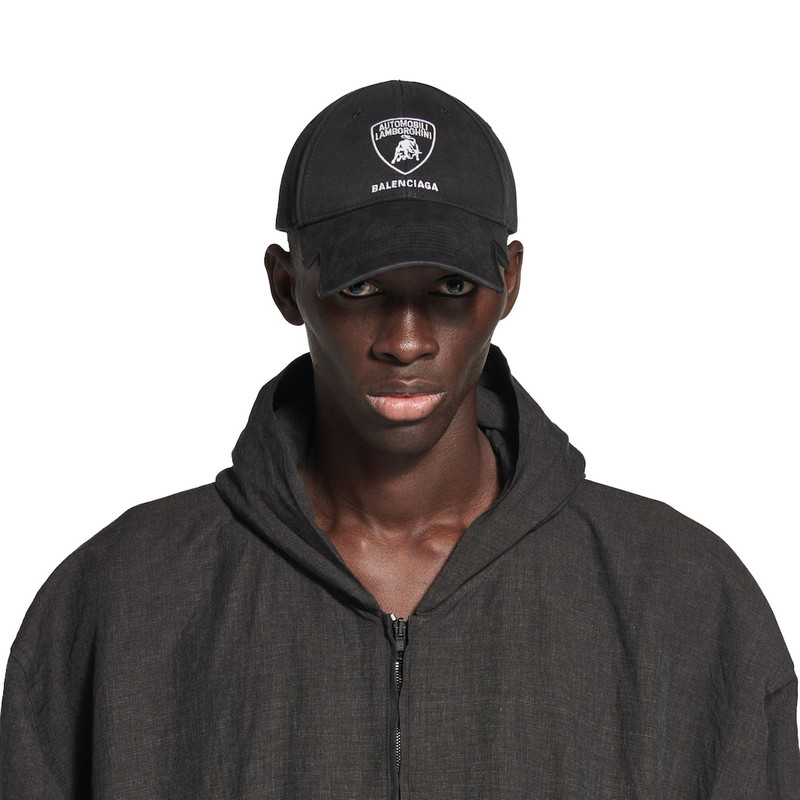 Men's Balenciaga I Automobili Lamborghini Cap in Black 5