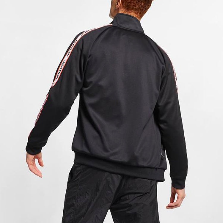 Air Jordan x CLOT Mesh Shorts Crossover Sports Jacket US Edition Black AR8401-010 - 4