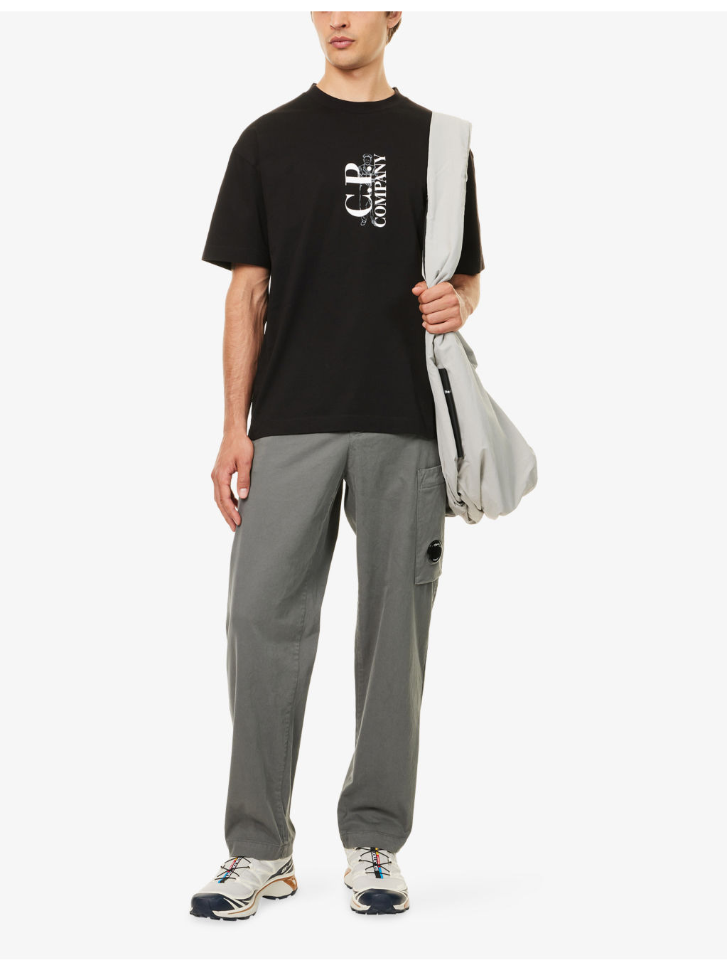 Logo-Print Crewneck Cotton T-Shirt - 2