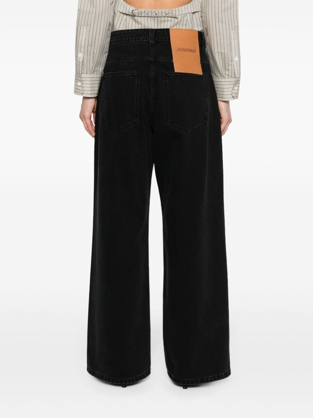 Le de-NÃ®mes Large mid-rise boyfriend jeans - 4