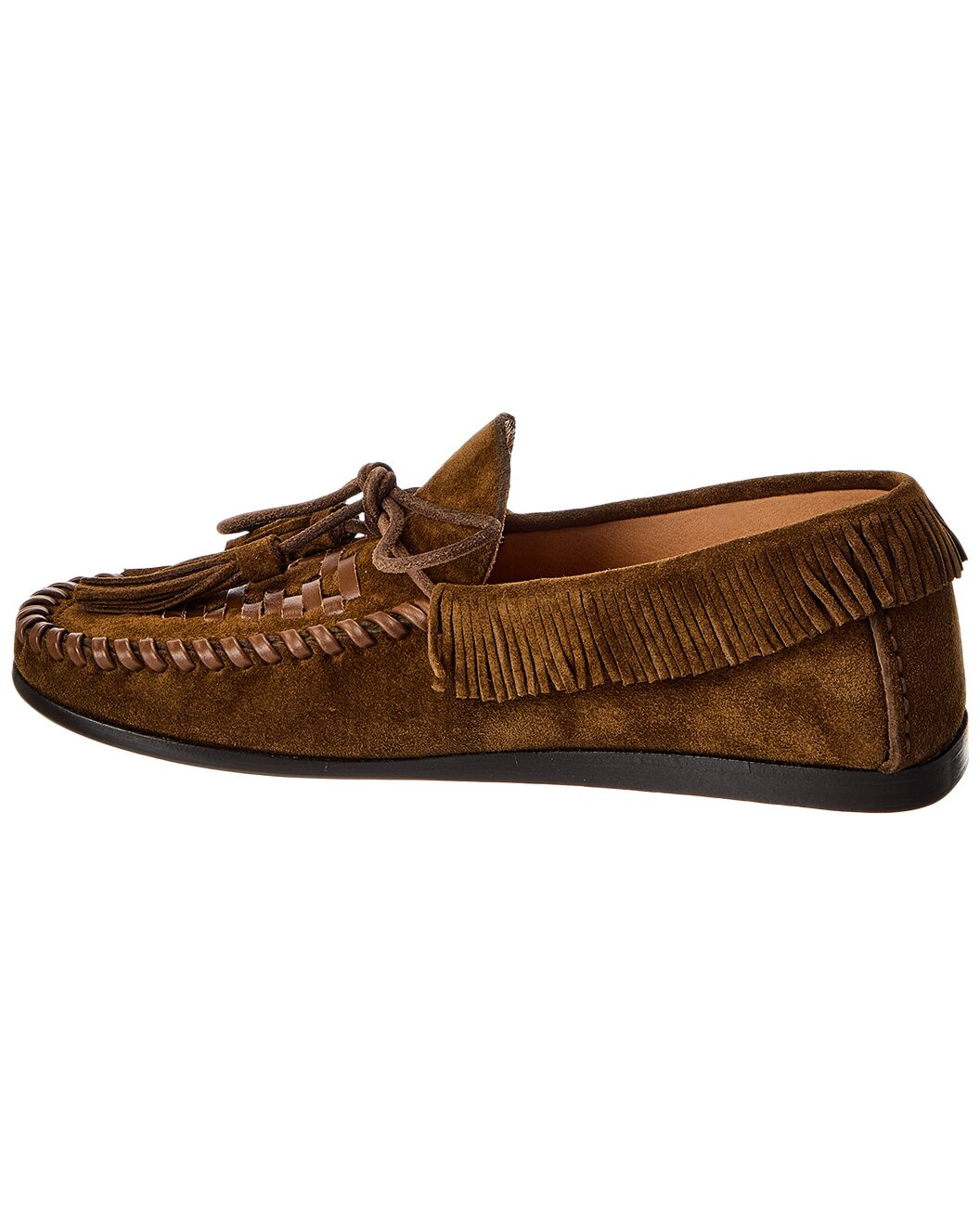 Isabel Marant Suede & Leather Moccasin - 2