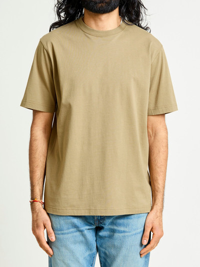 BEAMS PLUS Crewneck T-Shirt in Olive outlook
