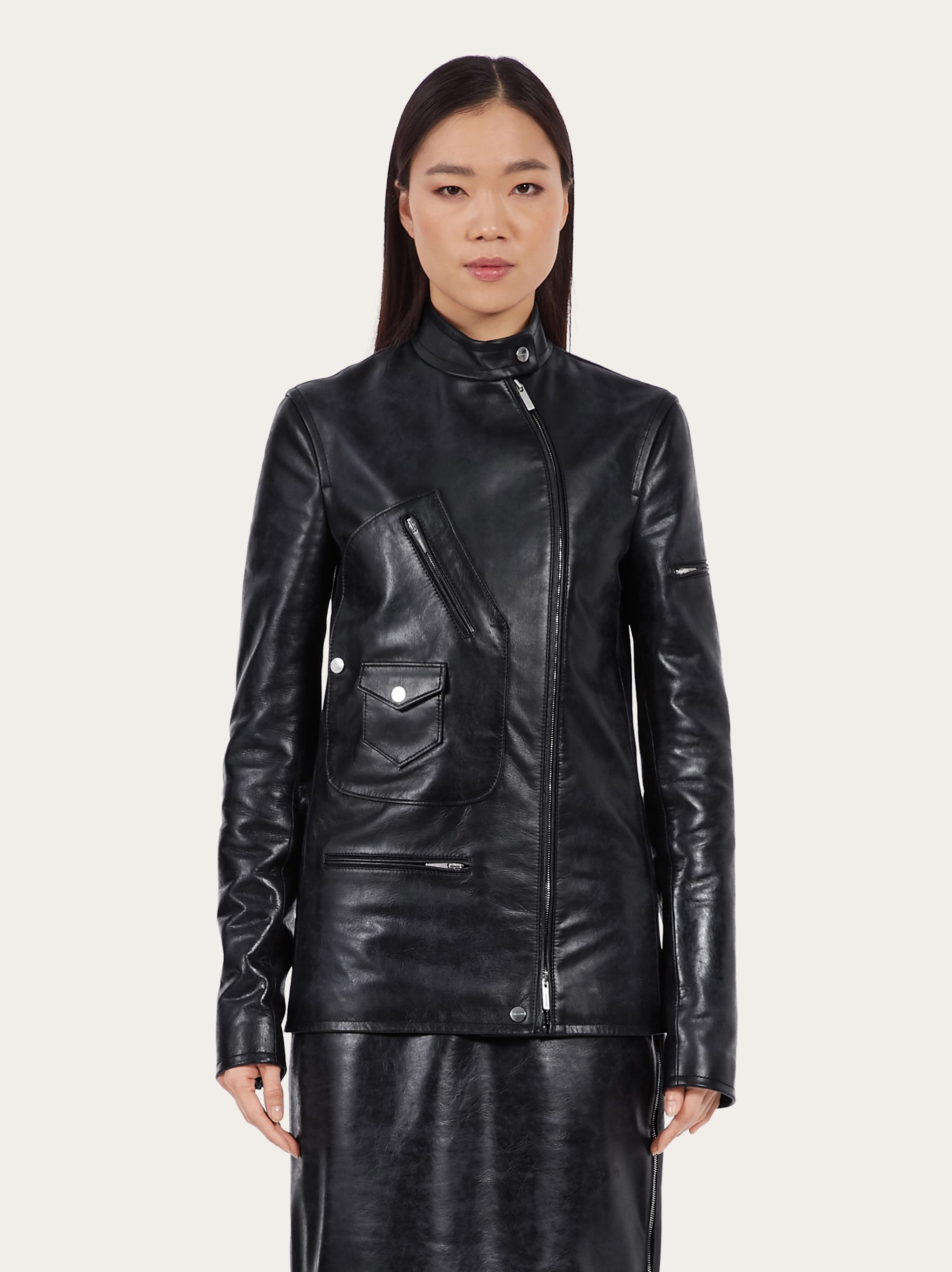 Nappa biker jacket - 2