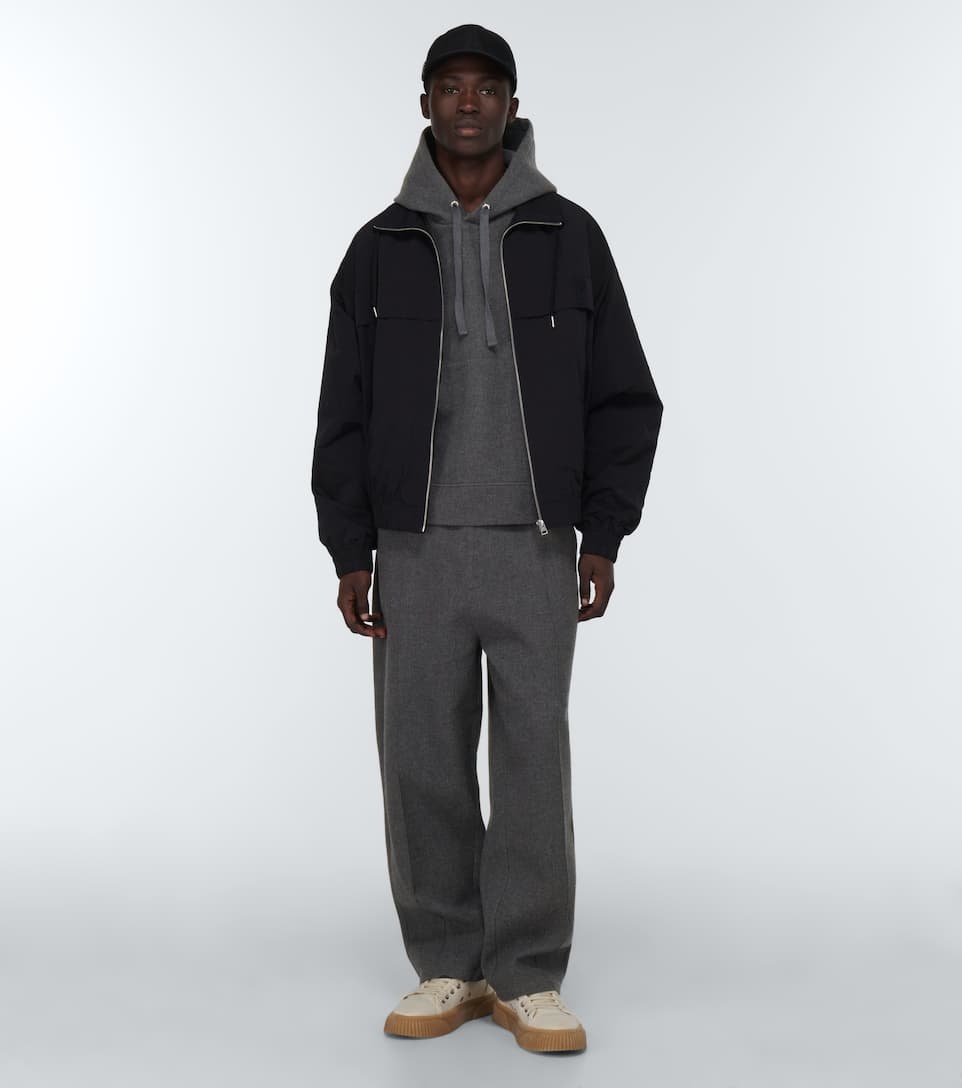 Wide-leg sweatpants - 2