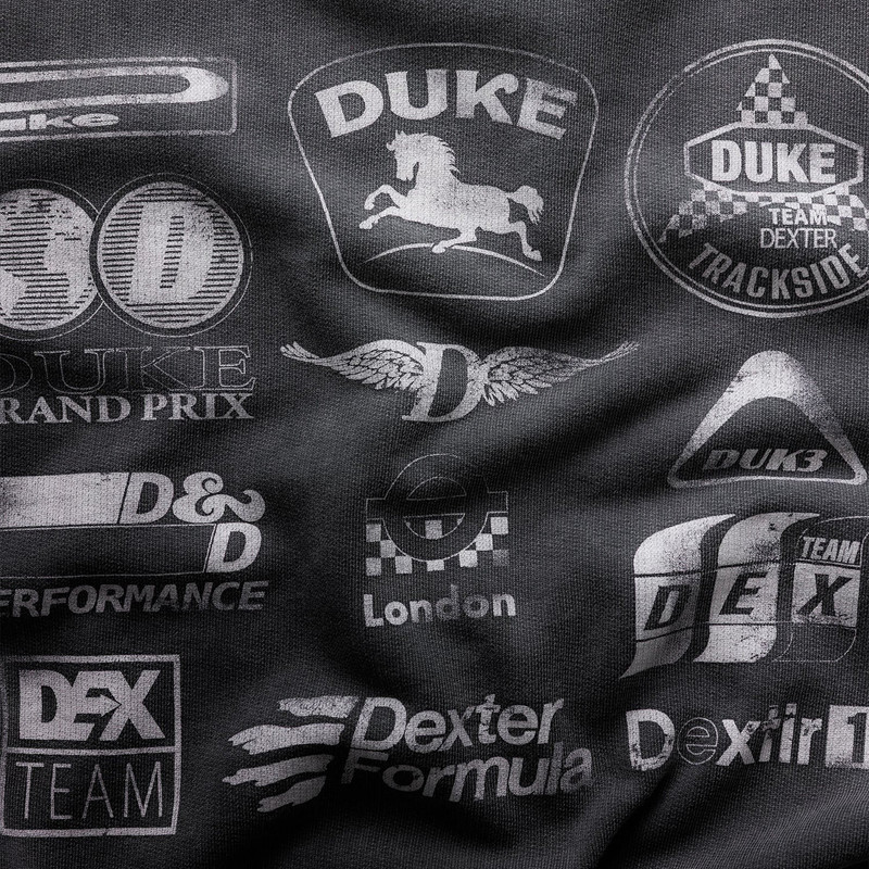DR Sponsors Washed Grey Hoodie 4