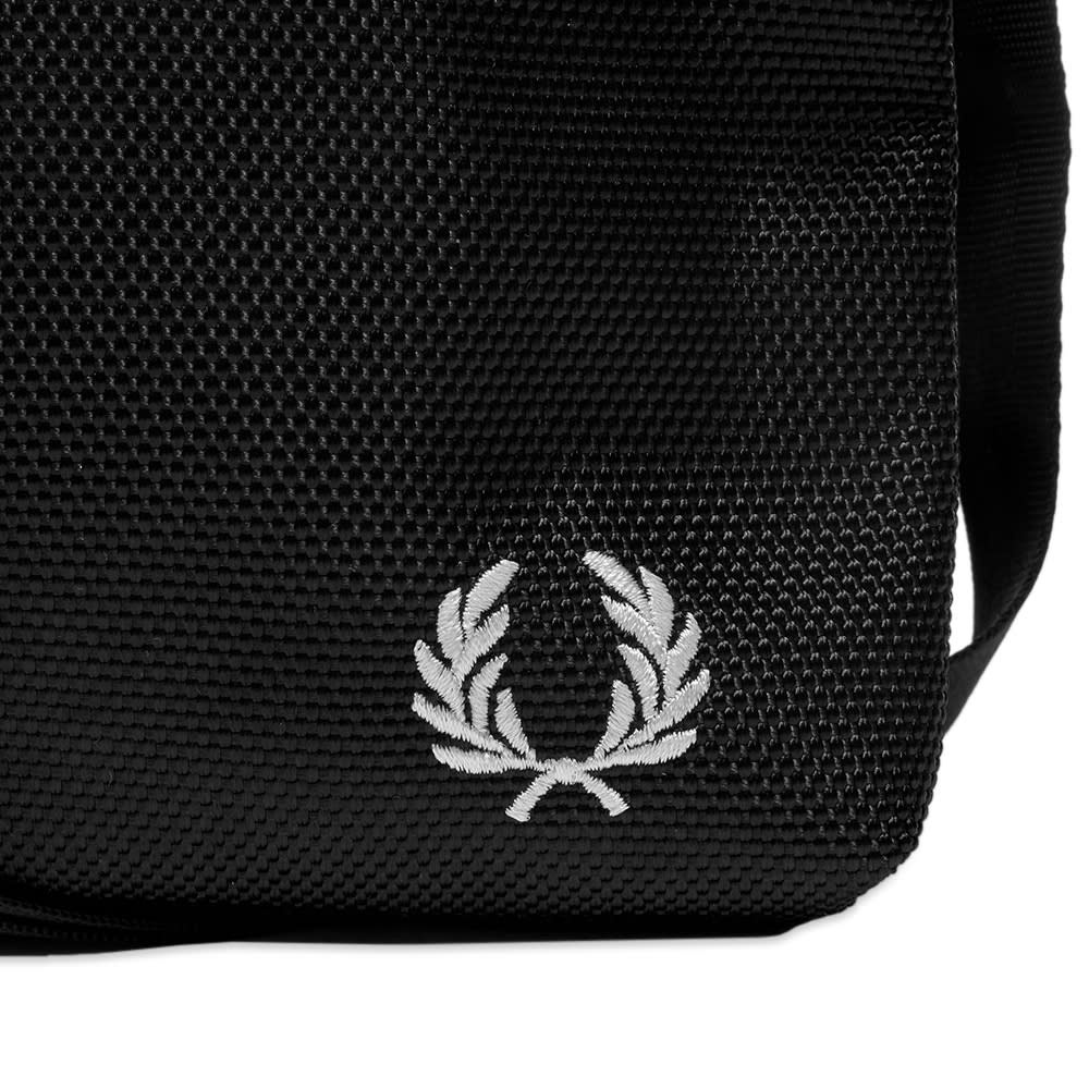 Fred Perry Authentic Textured Poly Flat Crossbody Bag - 2