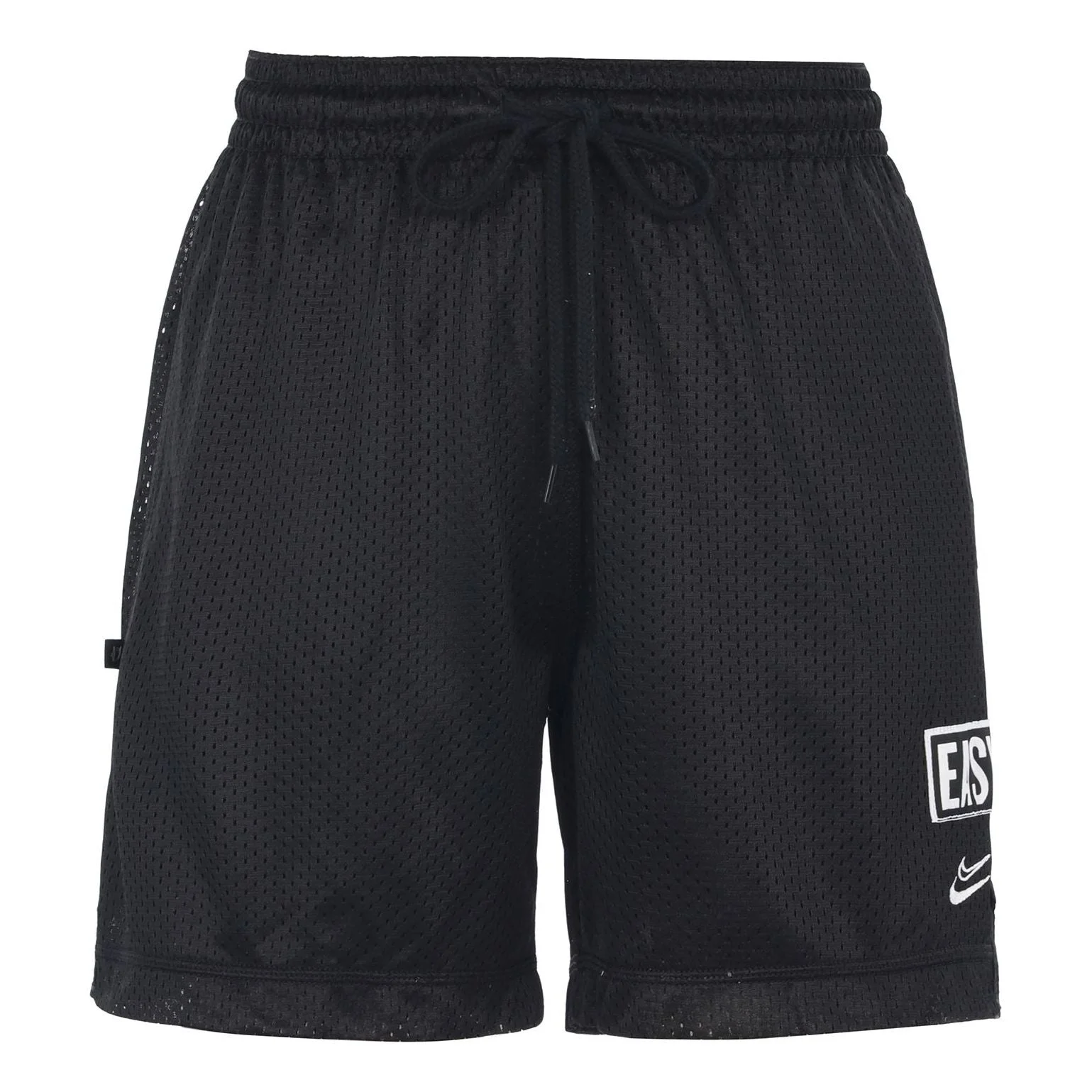 Nike Dri-FIT KD Logo Breathable Solid Color Sports Shorts Black DH7366-010 - 1