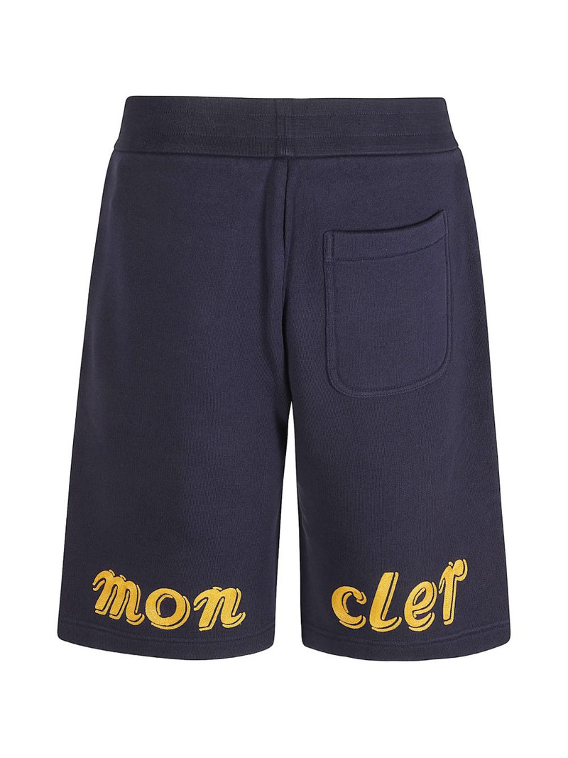 Moncler logo-detail shorts outlook