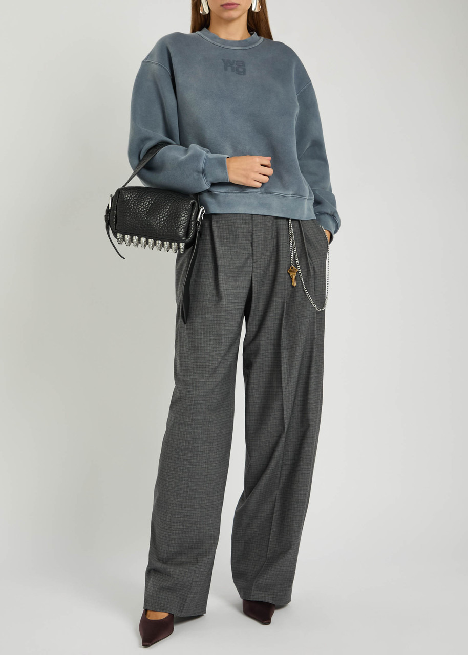 Alexanderwang.t Logo Cotton-blend Sweatshirt - 4