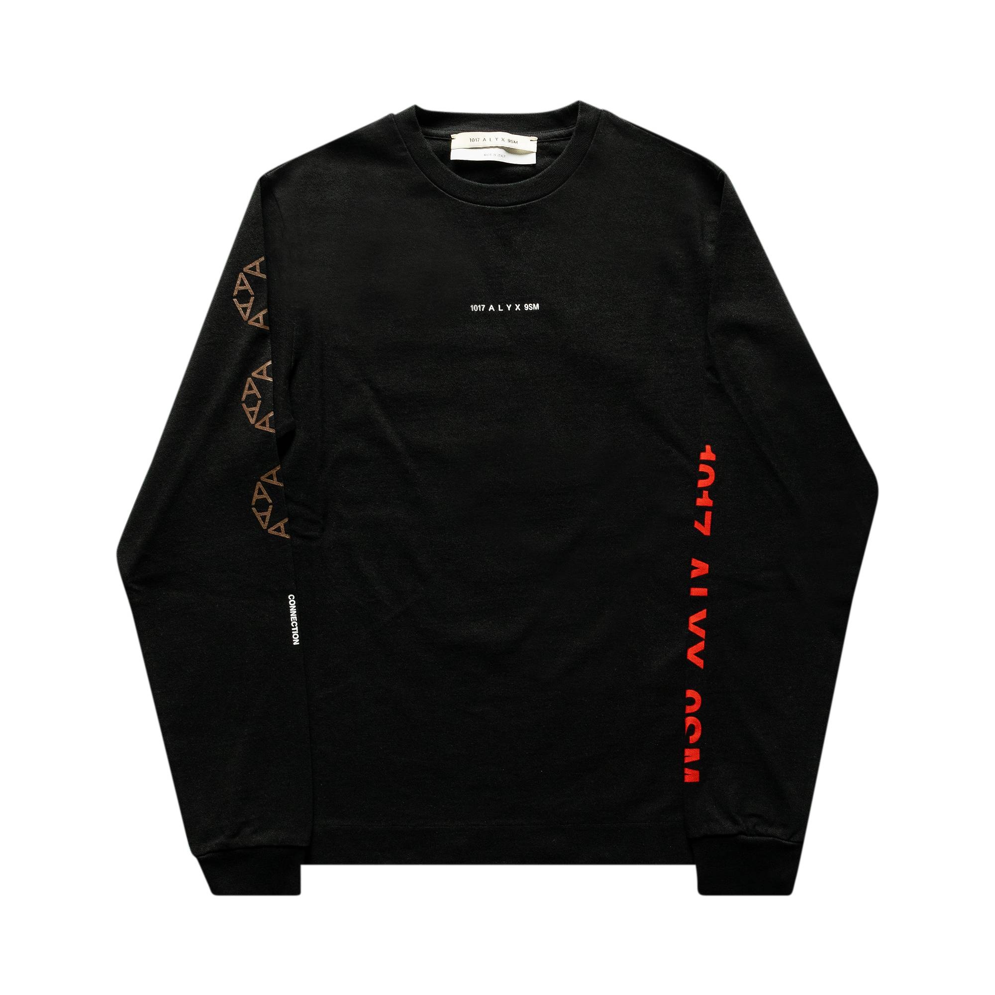 1017 ALYX 9SM Sphere Logo Long-Sleeve Tee 'Black' - 1