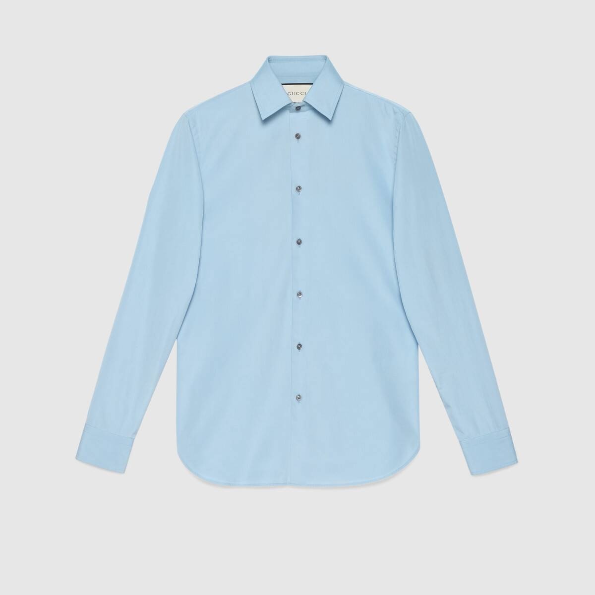 Cotton poplin shirt - 1