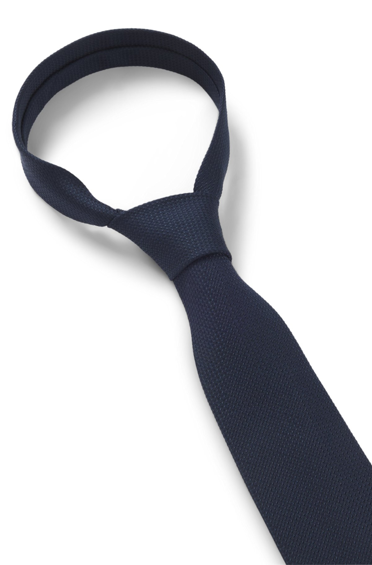STRUCTURED TIE IN COTTON AND SILK - 6