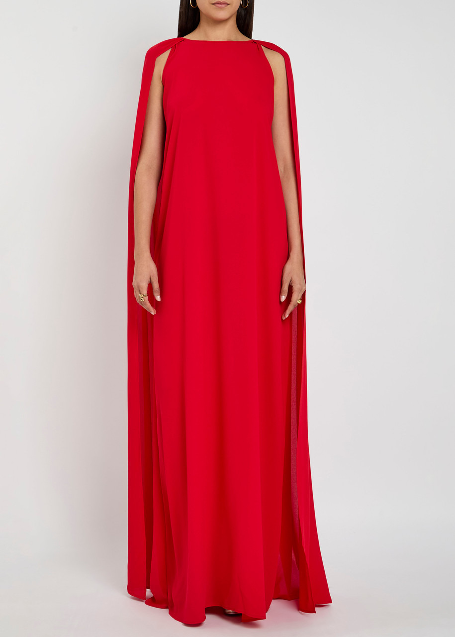 Bernadette Minnie Draped Chiffon Gown - 2