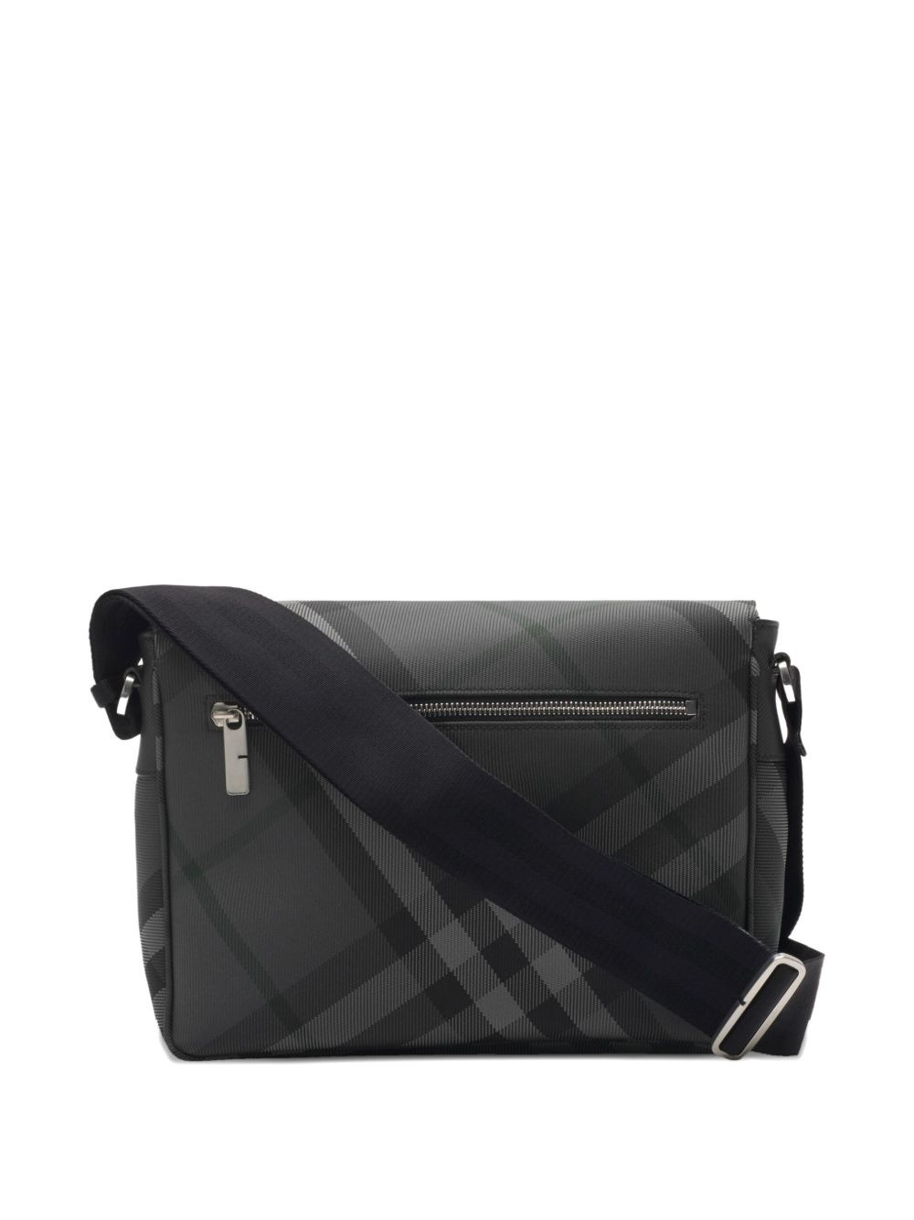 check-pattern messenger bag - 2
