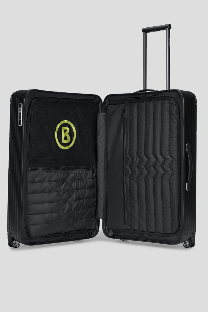 Piz Deluxe large hard shell suitcase in Black - 5