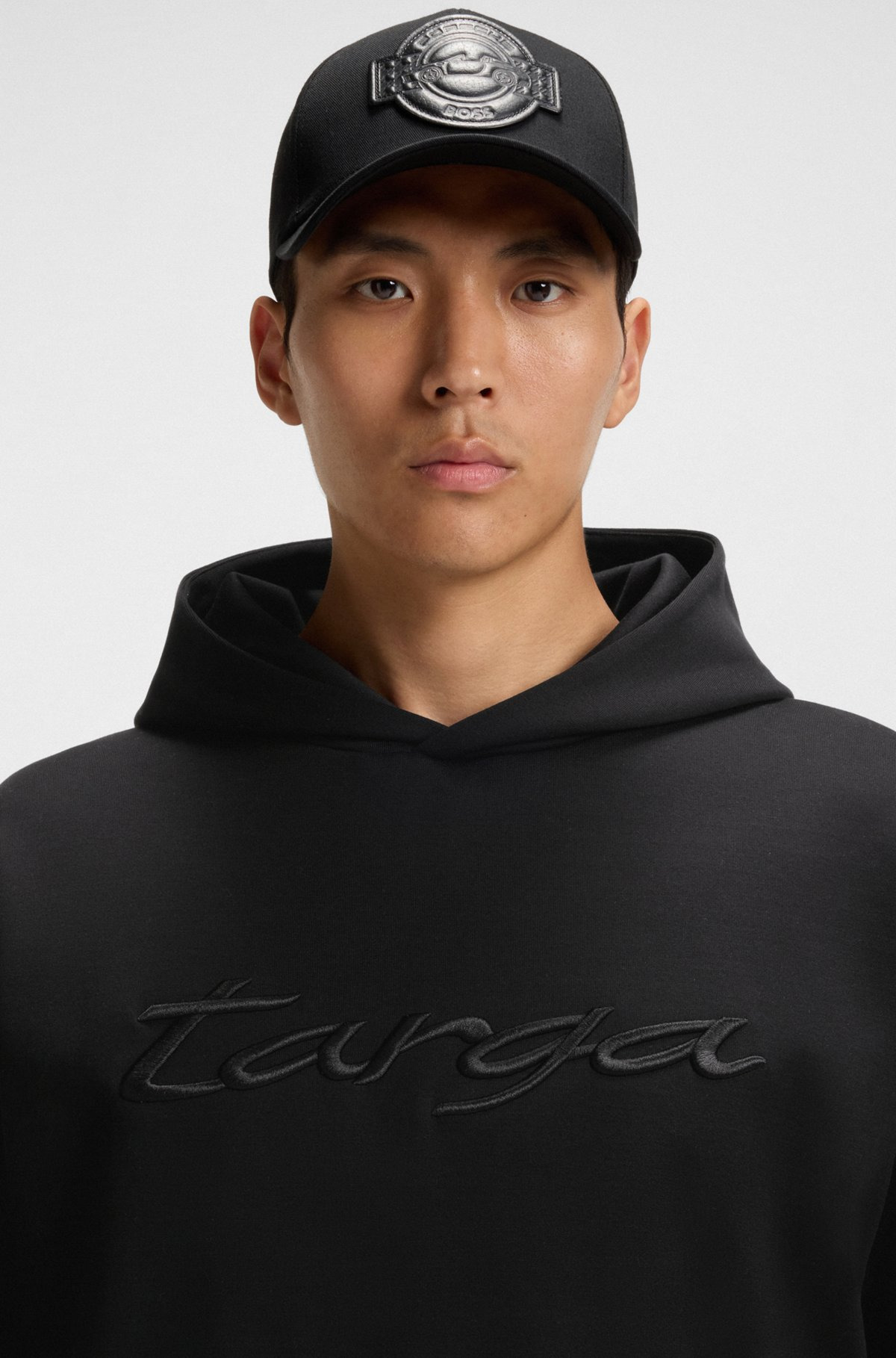 PORSCHE X BOSS HOODIE WITH TARGA LOGO - 3