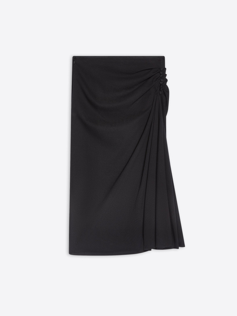 DRAPED JERSEY SKIRT 1
