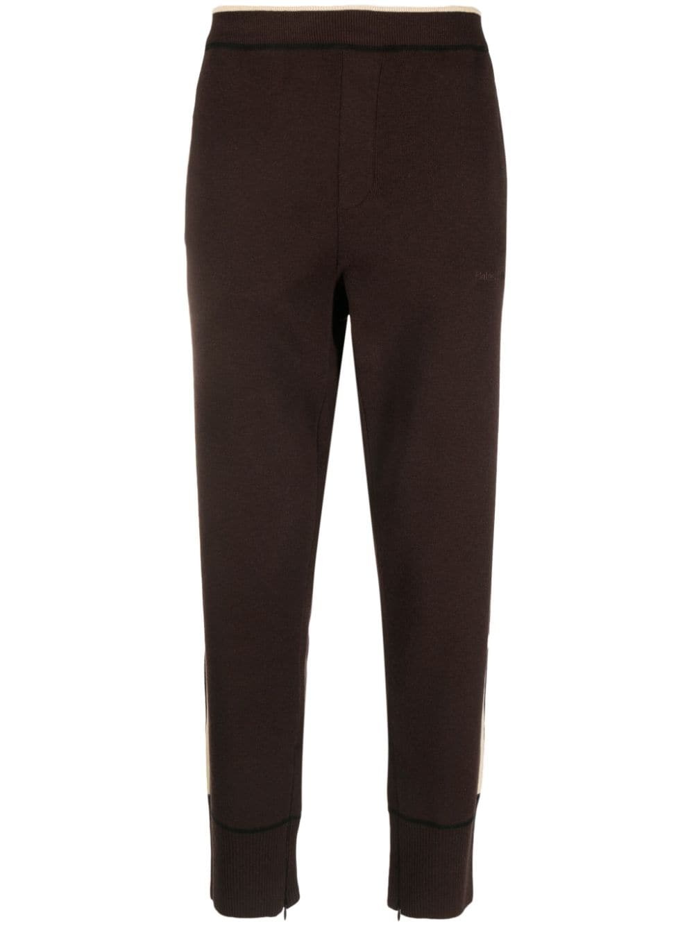 x Wales Bonner knitted track pants - 1