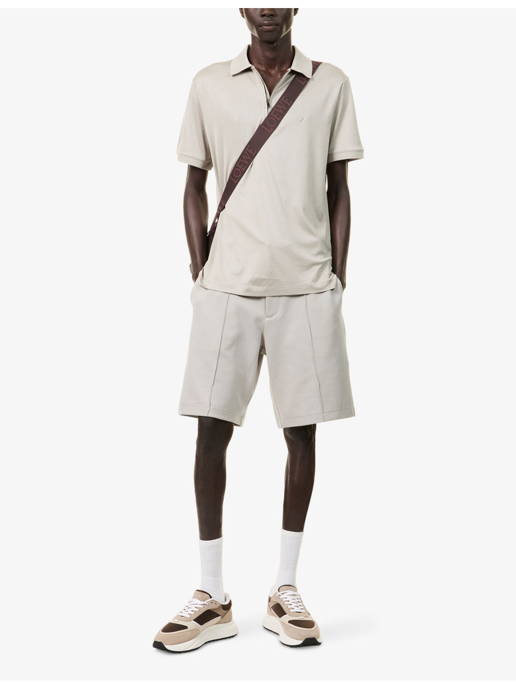 Ribbed Regular-Fit Stretch-Cotton Blend Shorts - 2