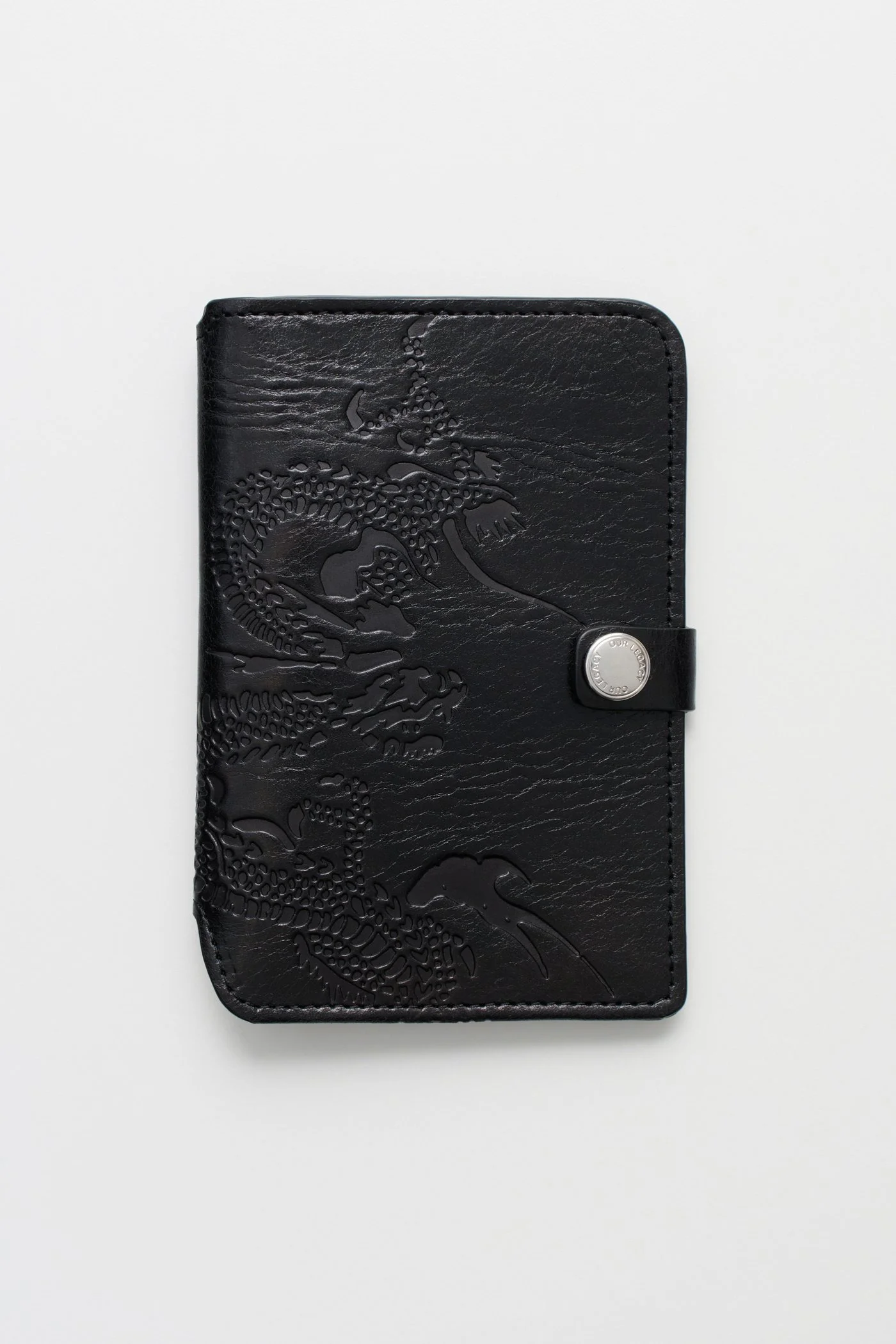 Passport Cover Black Leather - 1