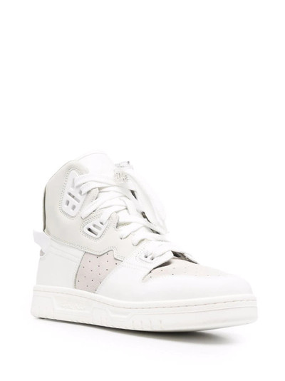 Acne Studios panelled high-top sneakers outlook