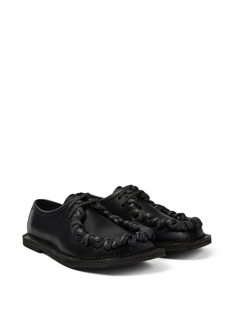 CAMPERLAB eki braided leather loafers outlook