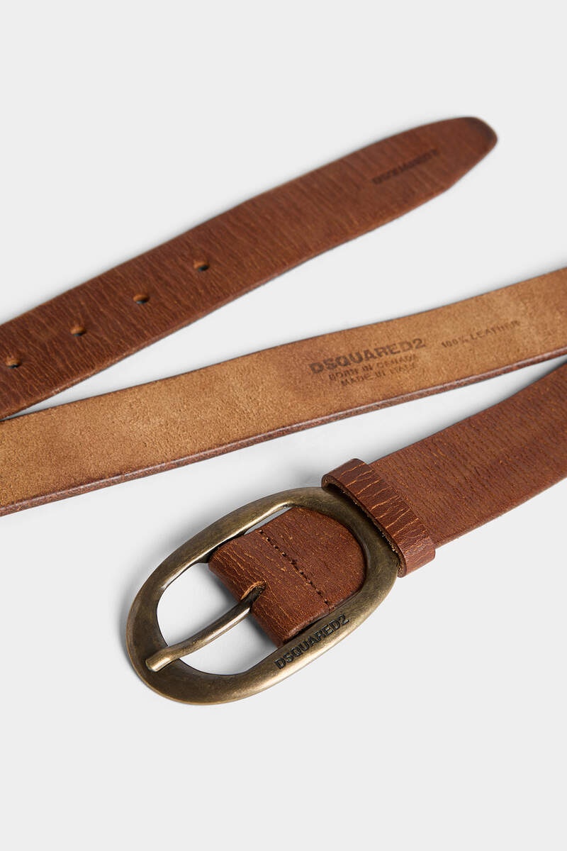 VINTAGE BUCKLE BELT - 4