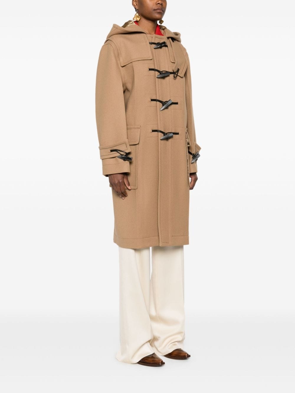 Victoria Beckham Oversized duffle coat farfetch REVERSIBLE