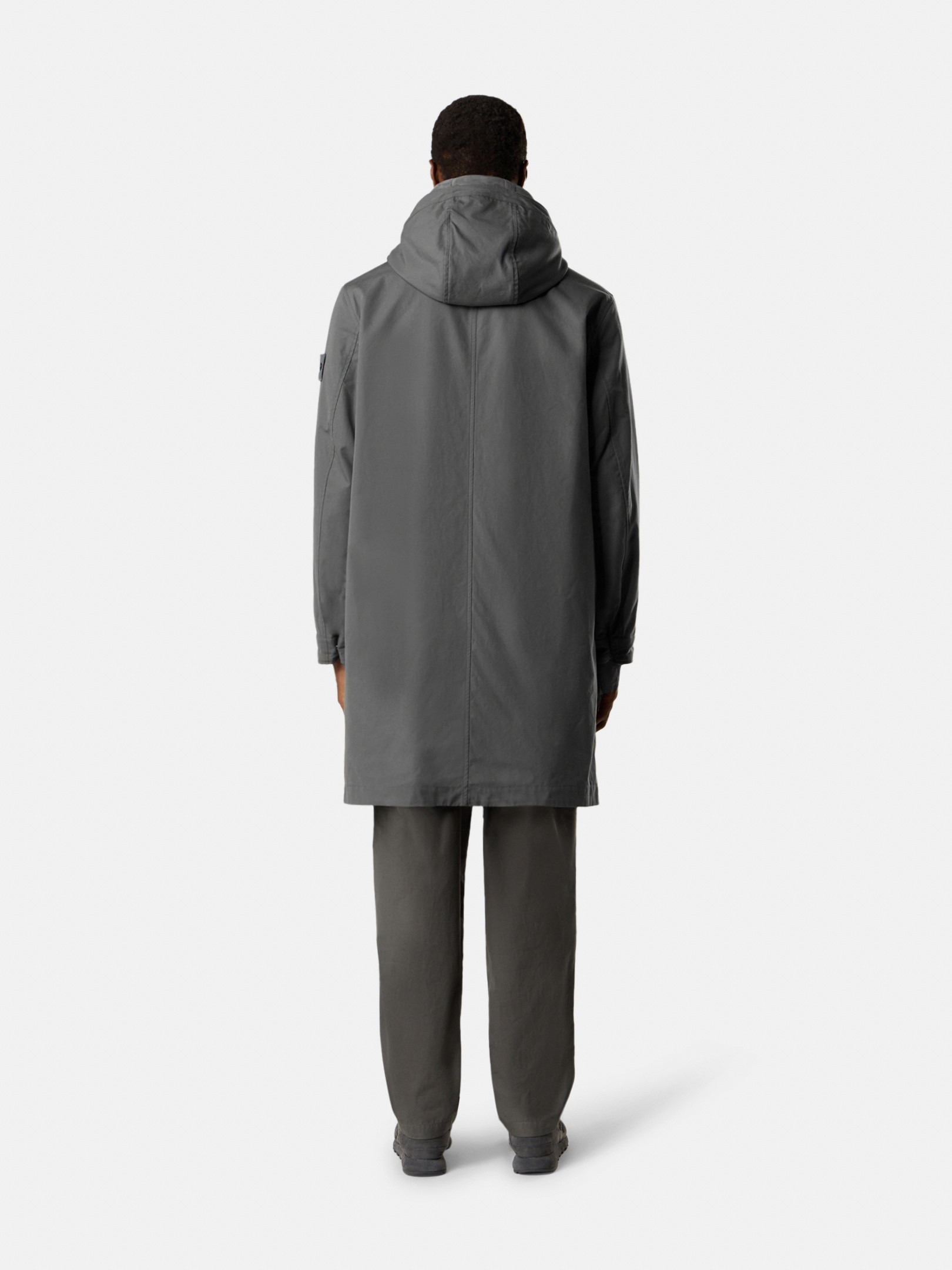 7100019 WEATHERPROOF COTTON CANVAS_STONE ISLAND GHOST - 7