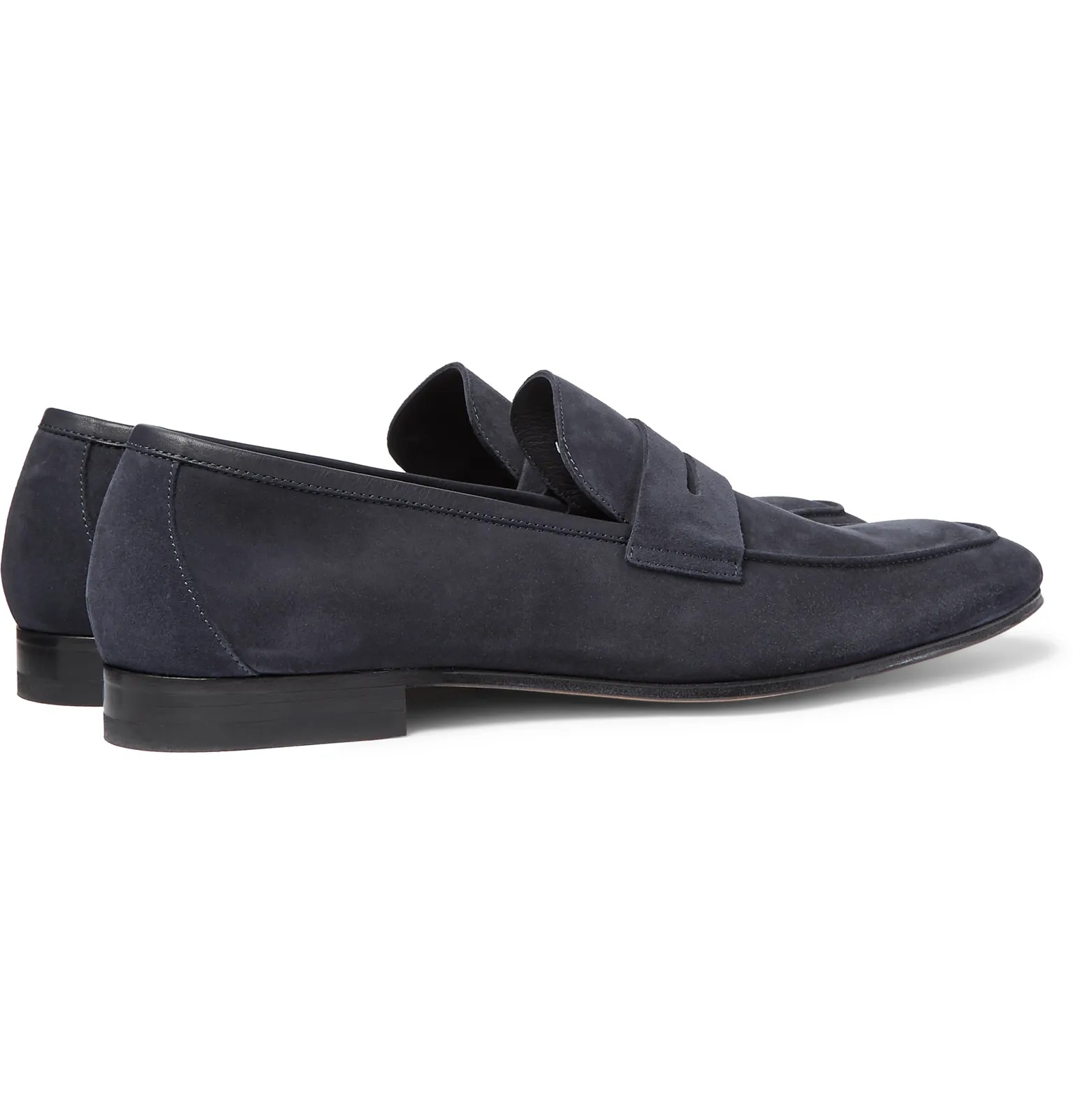 Glynn Suede Penny Loafers - 6