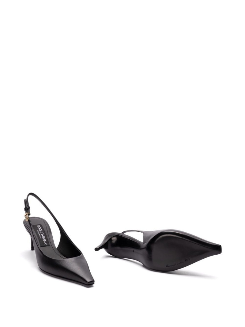 DNA 60mm slingback pumps 4