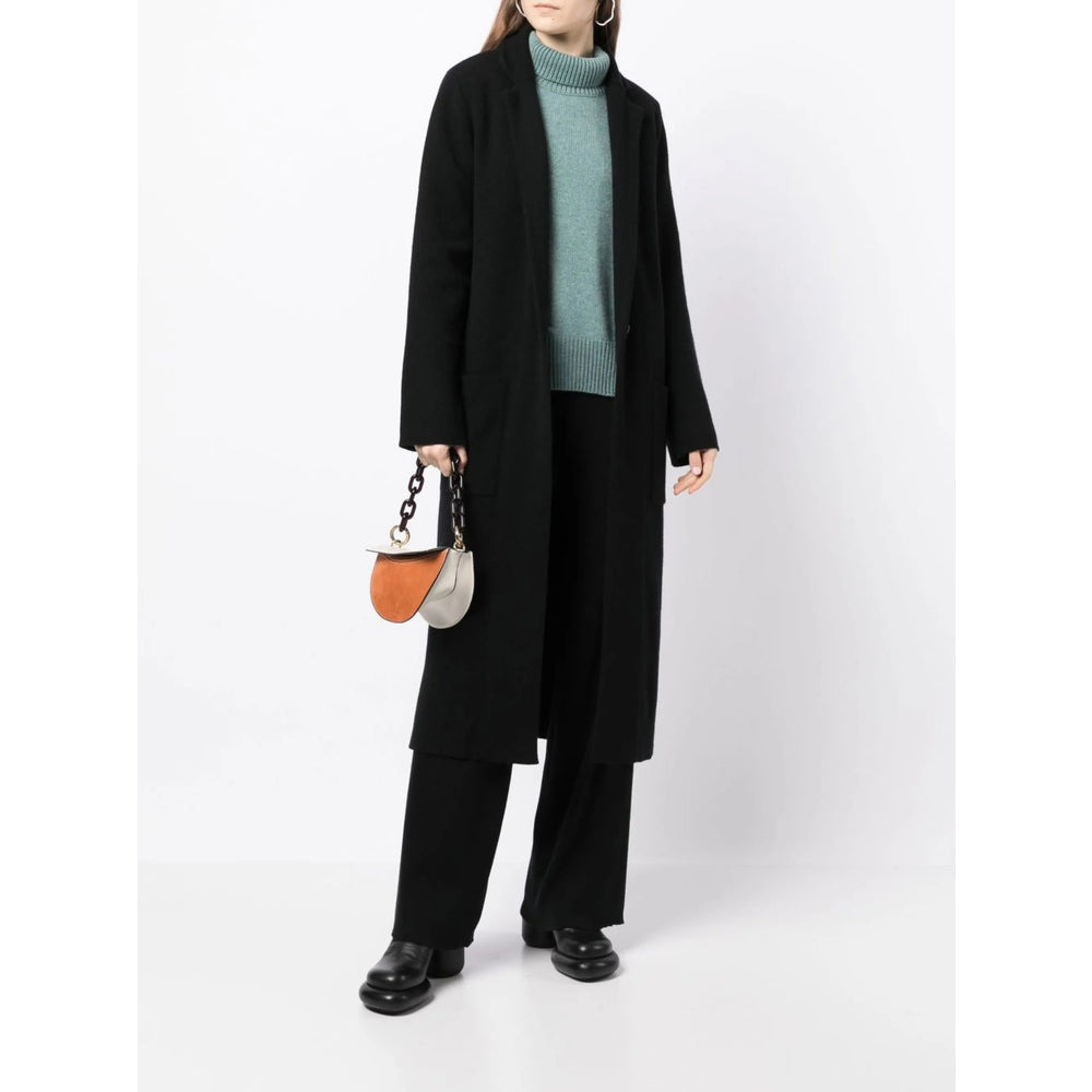 Lisa Yang Black Coats - Single Breasted Coats Women - 4