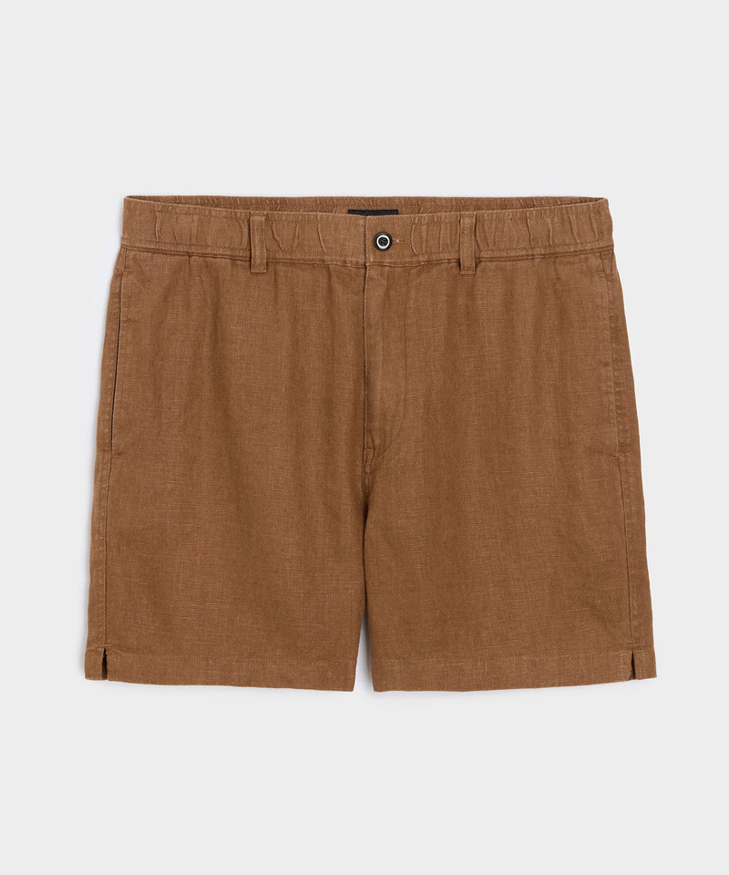 5" Linen Beachcomber Short 1